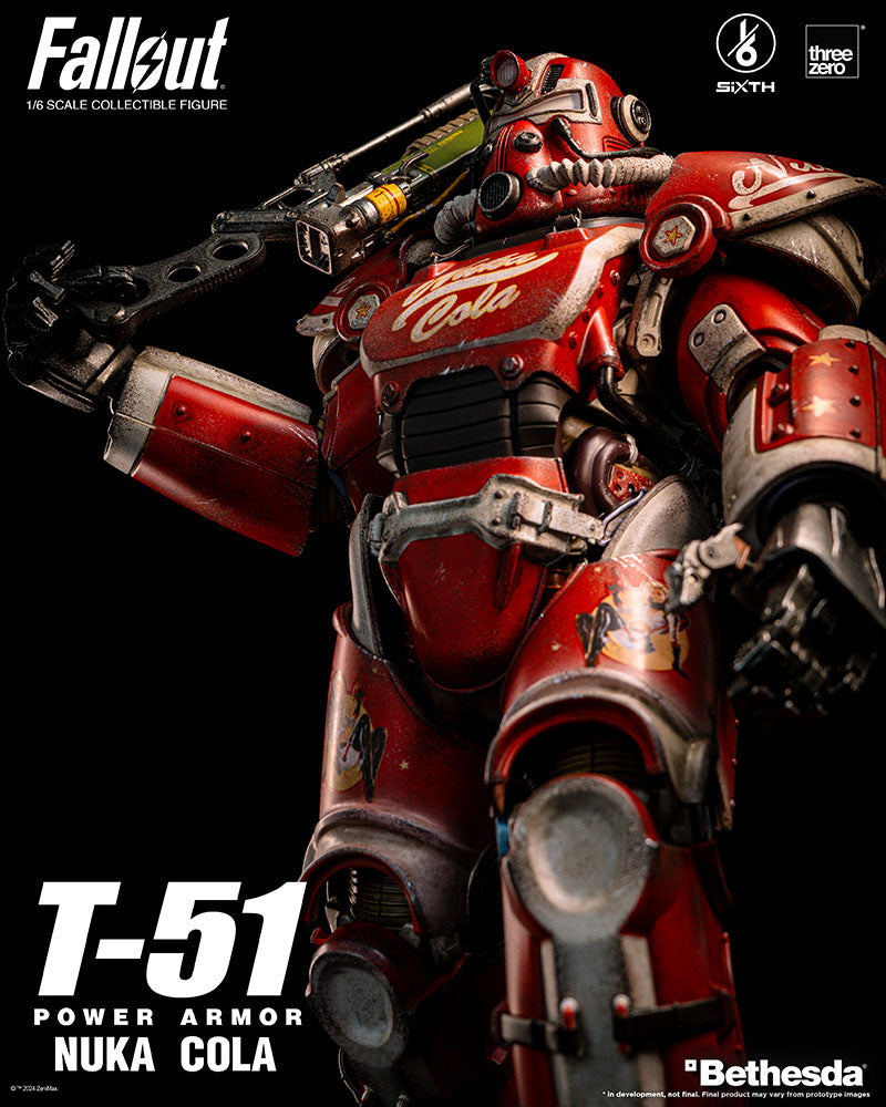 Fallout - 1/6 T-51 Nuka Cola Power Armor Figure