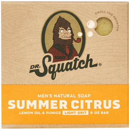 Dr. Squatch: Bar Soap, Summer Citrus Exclusive
