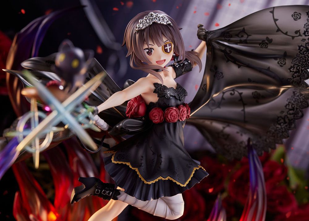 KONOSUBA -God’s blessing on this wonderful world! - Megumin 1/7 Scale Figure (Black Rose Dress Ver.)