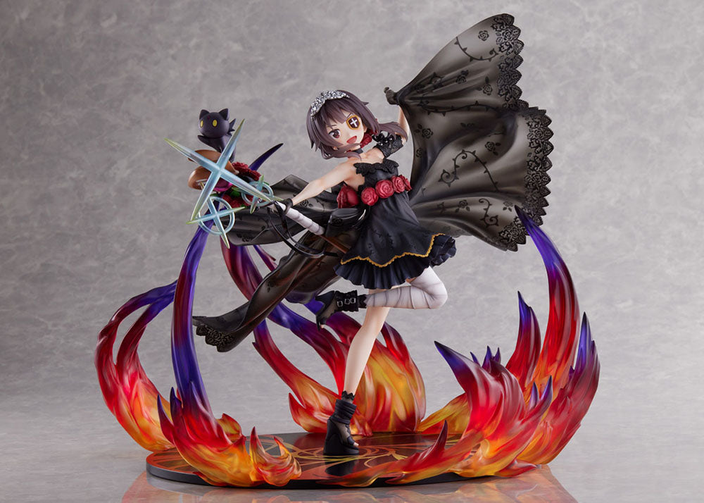 KONOSUBA -God’s blessing on this wonderful world! - Megumin 1/7 Scale Figure (Black Rose Dress Ver.)