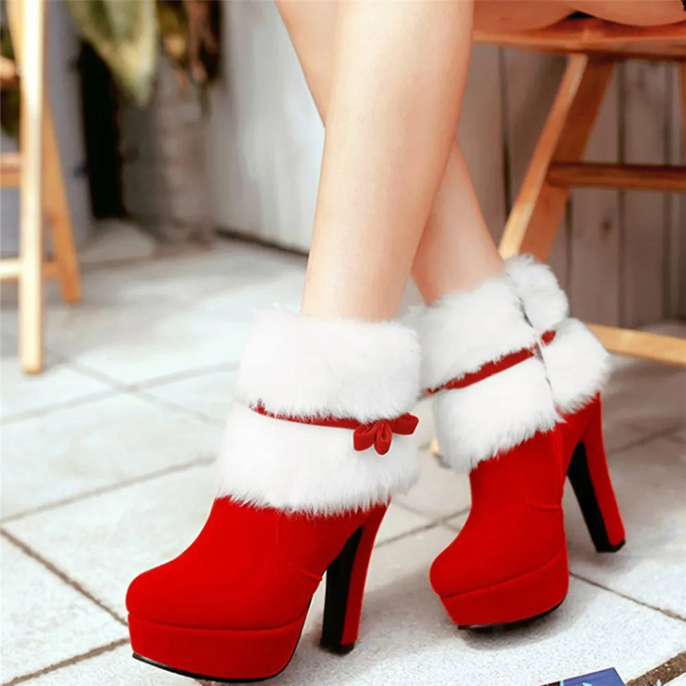 Mrs. Santa Claus Stiefeletten