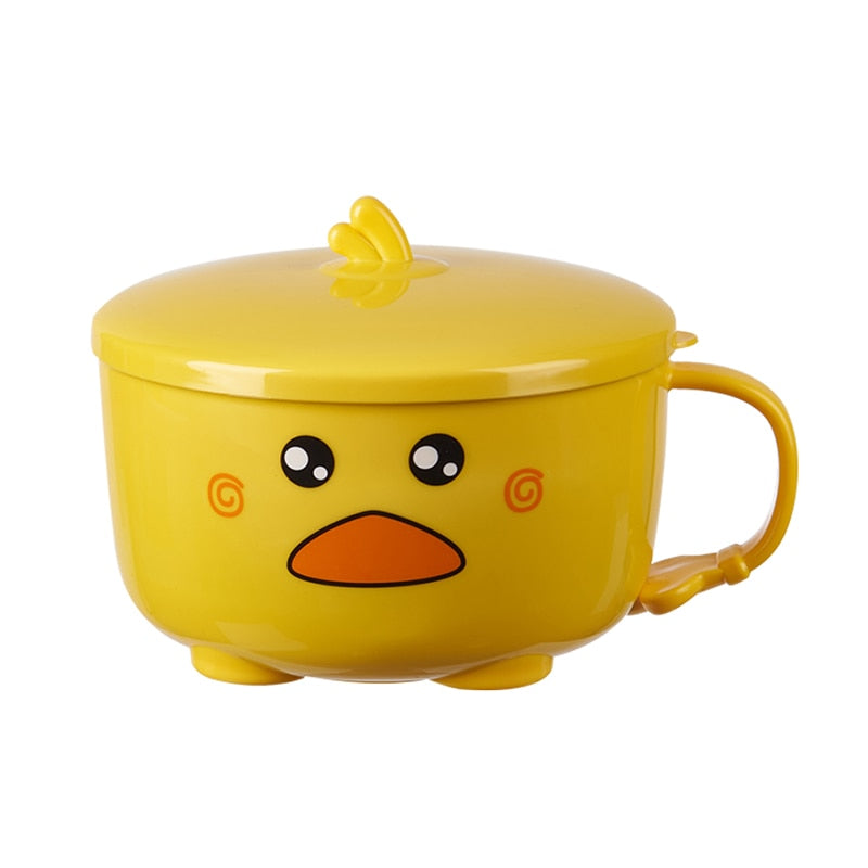 Enten-Ramen-Schüssel mit Deckel