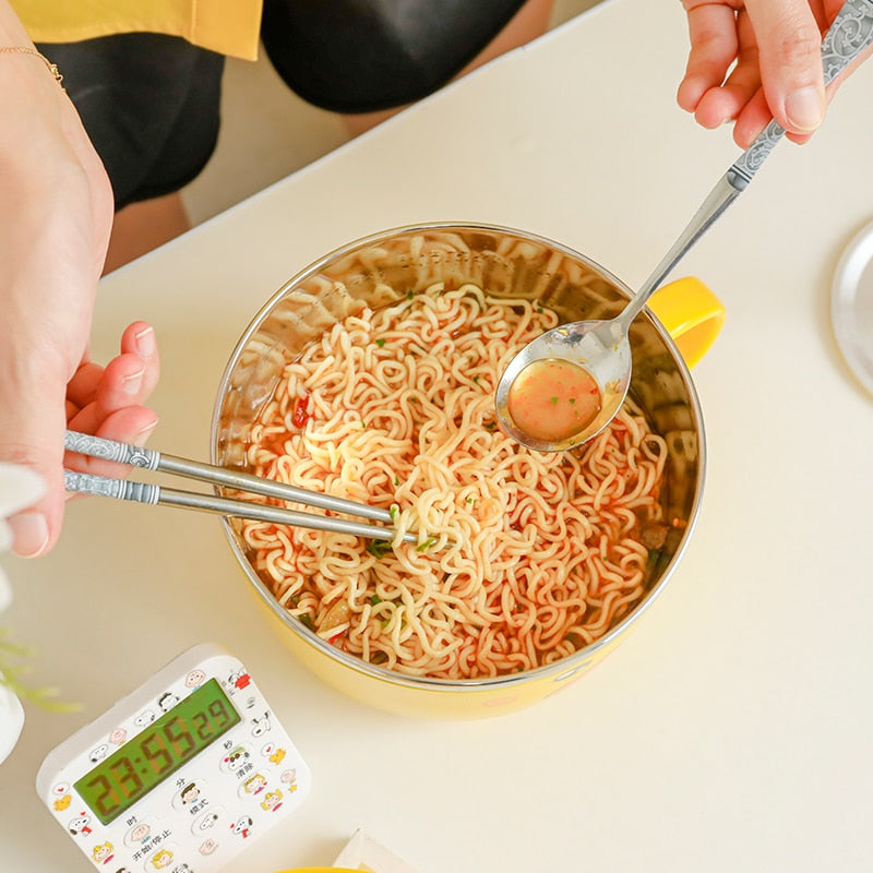 Enten-Ramen-Schüssel mit Deckel