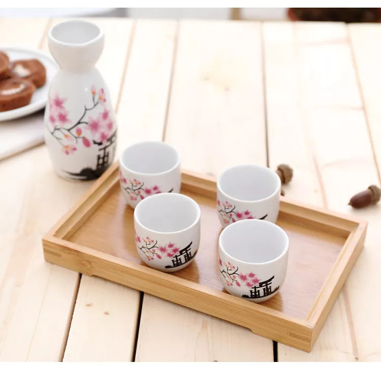 Sake-Set aus Keramik