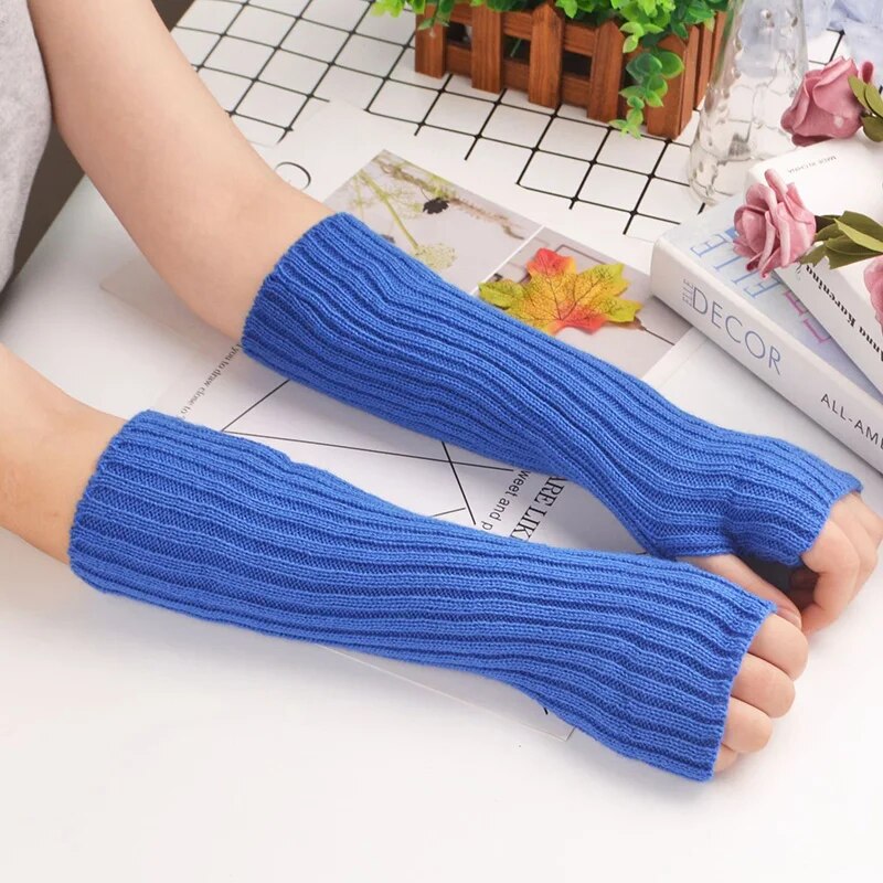 Fingerlose Armwärmerhandschuhe