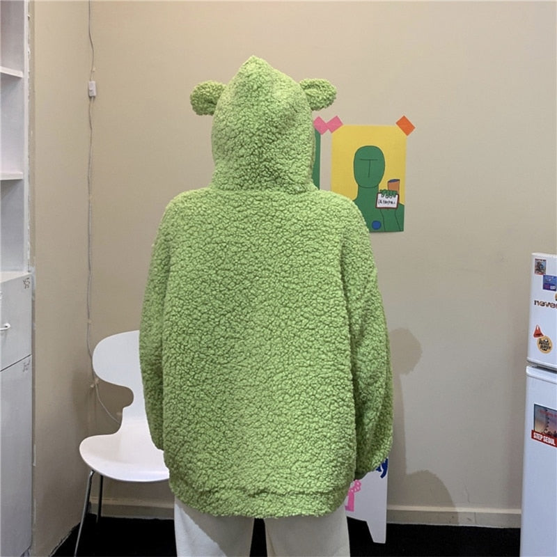 Gemütlicher Frosch-Hoodie