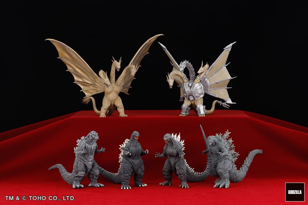 Godzilla - History of Godzilla Part 1 Hyper Modeling Series Miniature Figure Set