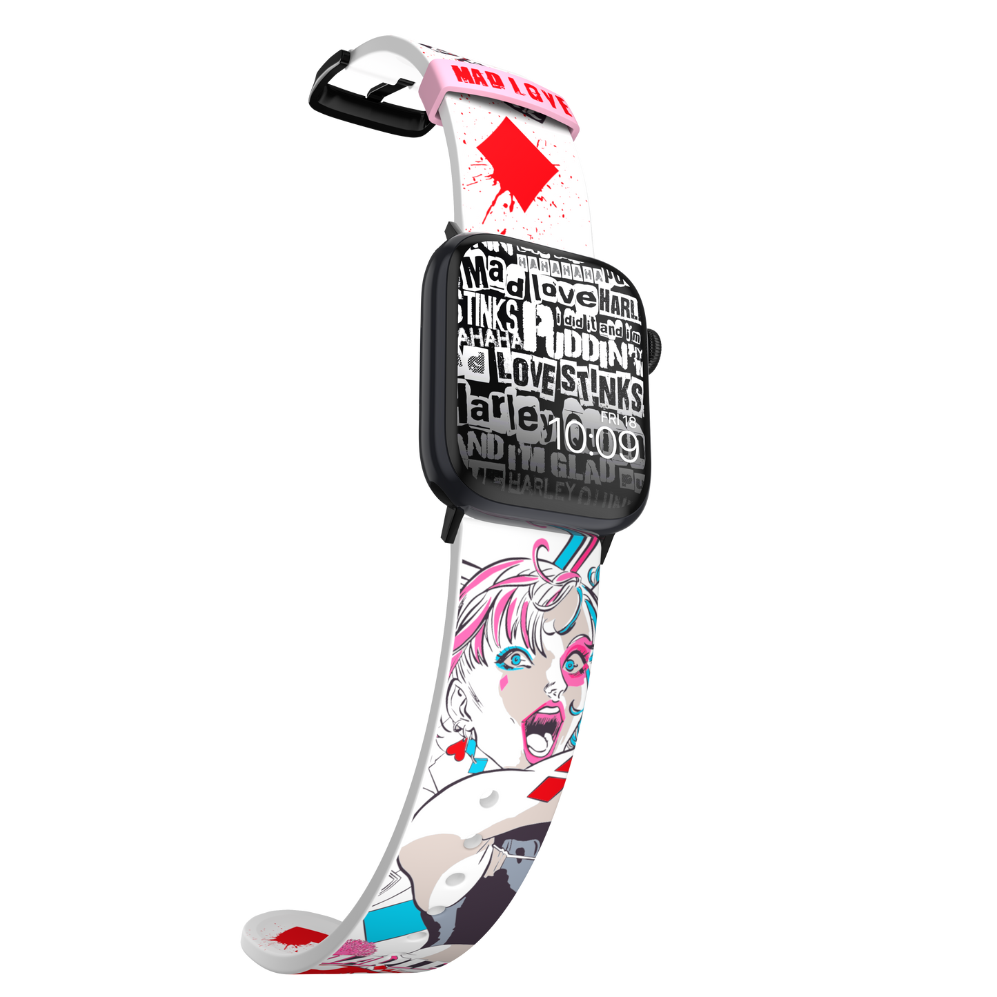 DC - Harley Quinn Manga - Love Stinks Smartwatch Band