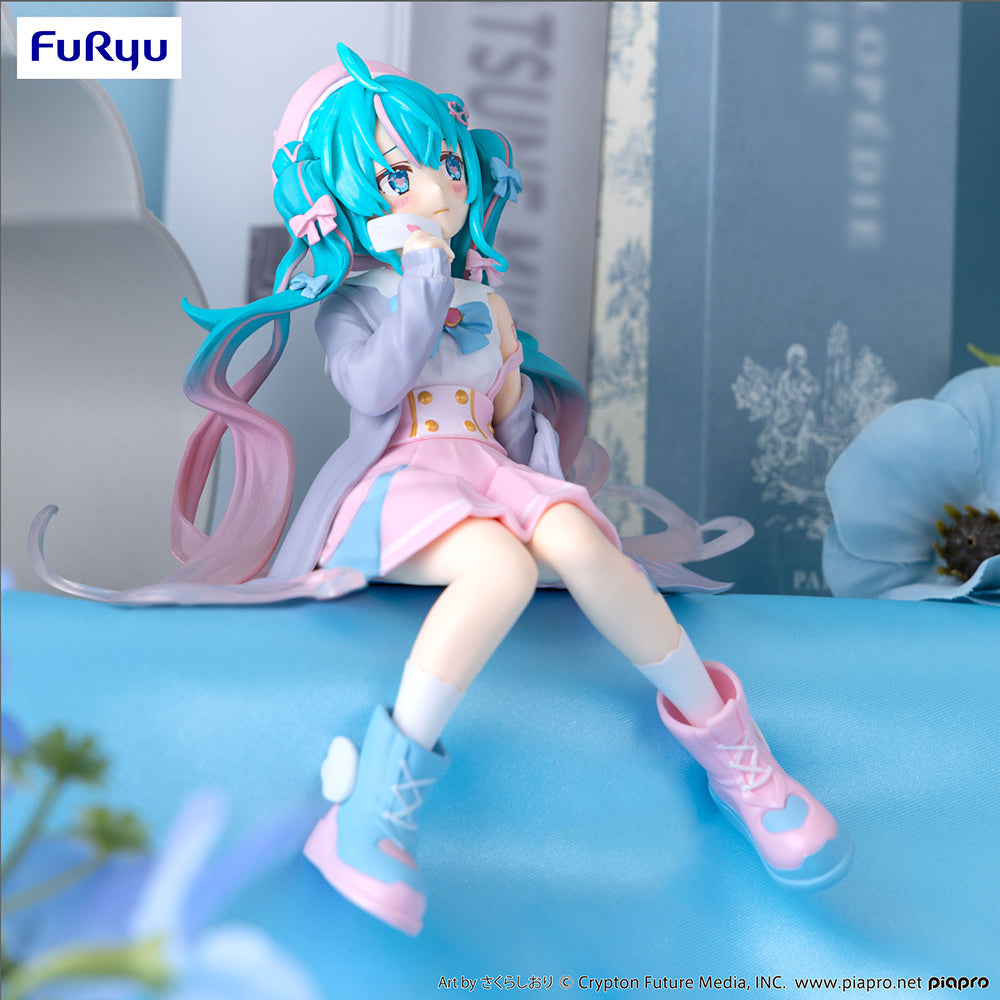 Hatsune Miku Noodle Stopper Figure Love Sailor Grey Color ver.
