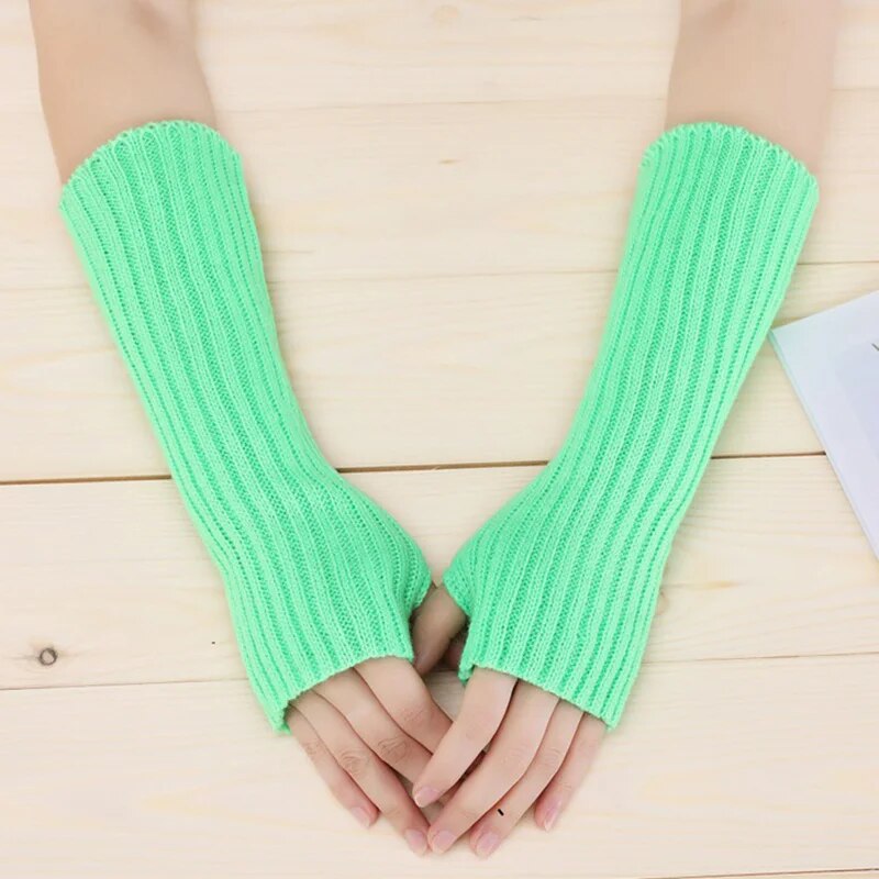 Fingerlose Armwärmerhandschuhe