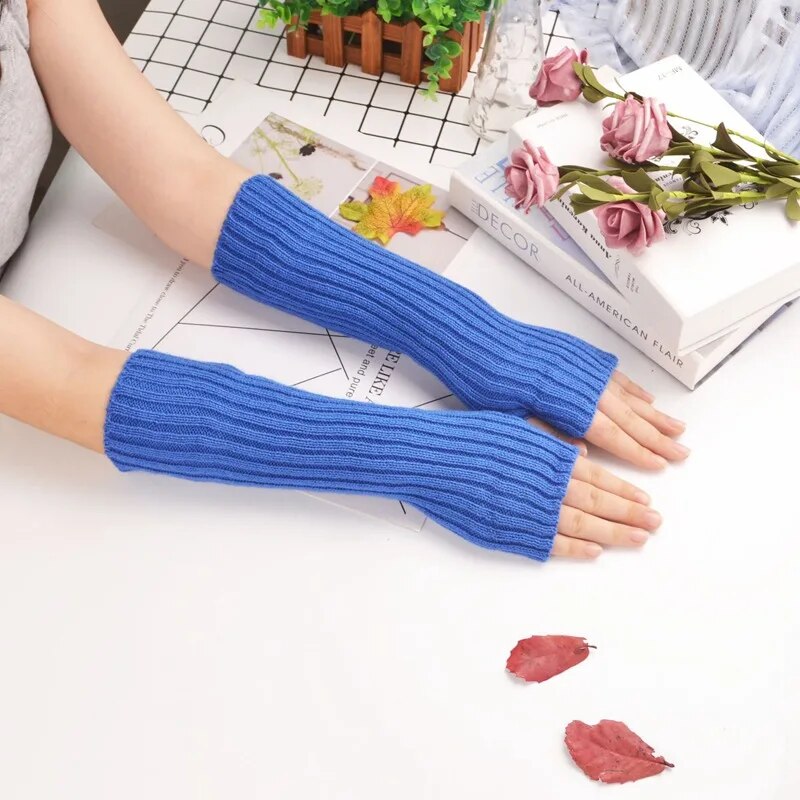 Fingerlose Armwärmerhandschuhe