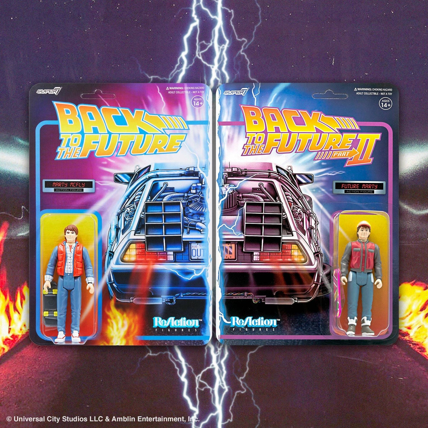 ReAction Back to the Future Part II Future Marty 3¾-inch Retro Action Figure