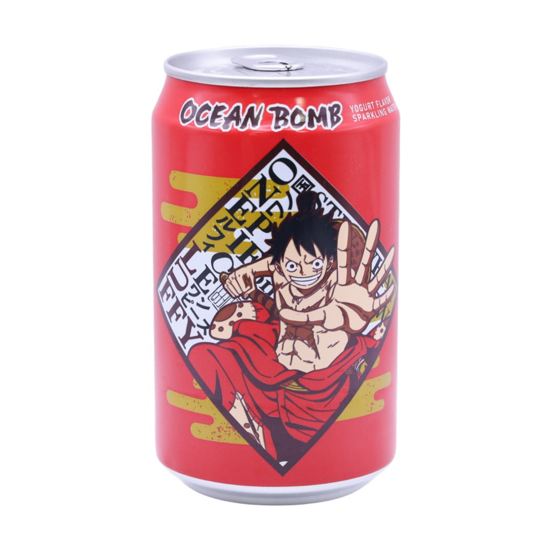 OCEAN BOMB One Piece Sparkling Yogurt Drink 11.1 FL OZ - Official Anime Beverage
