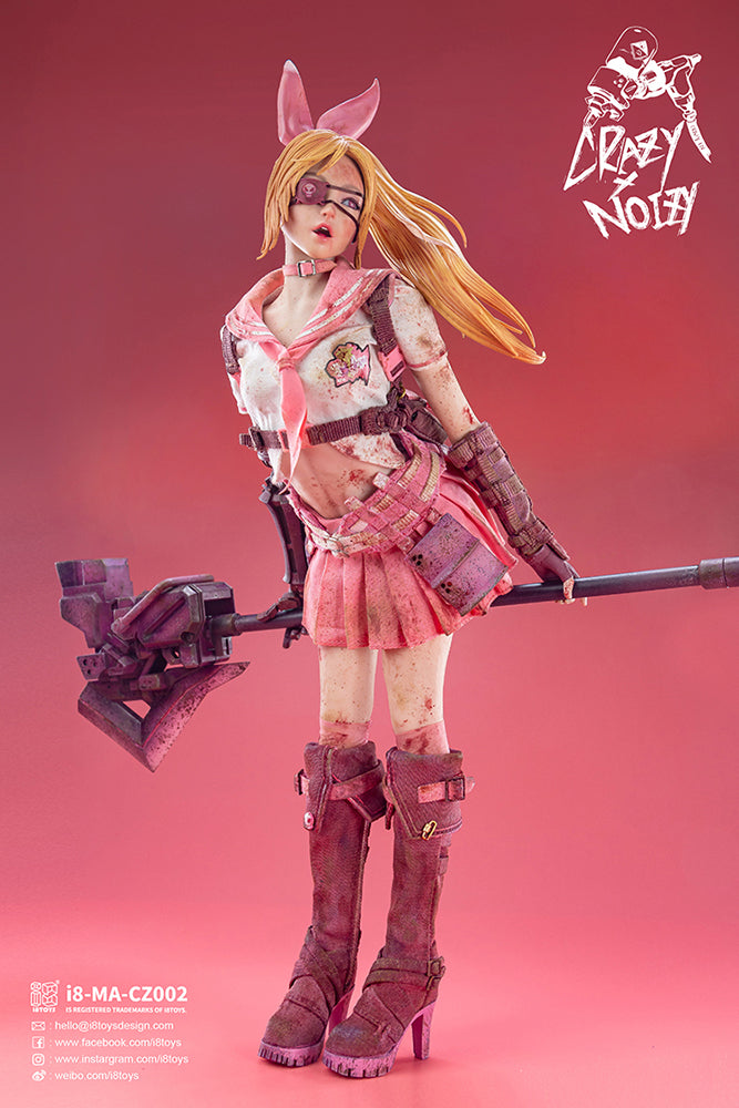 I8TOYS CRAZY X NOISY CANDY 1:6 SCALE ACTION FIGURE DAMAGE VERSION