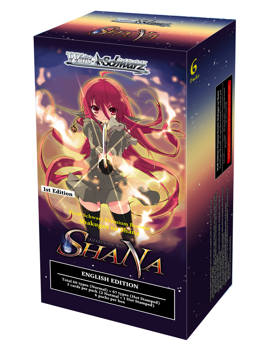 Weiss Schwarz: Shakugan no Shana Booster Box (6 Packs) [English Versio   Super Anime Store