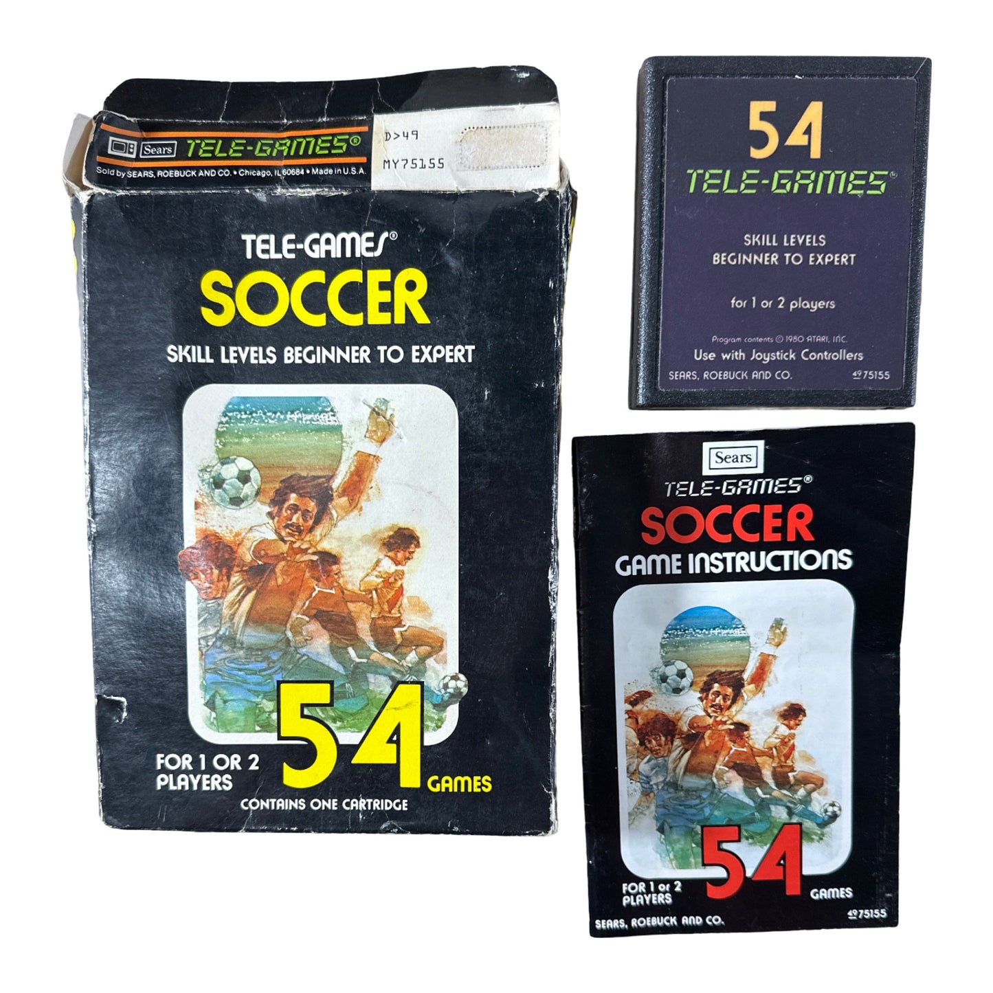 Soccer Tele Games 54 - Atari 2600