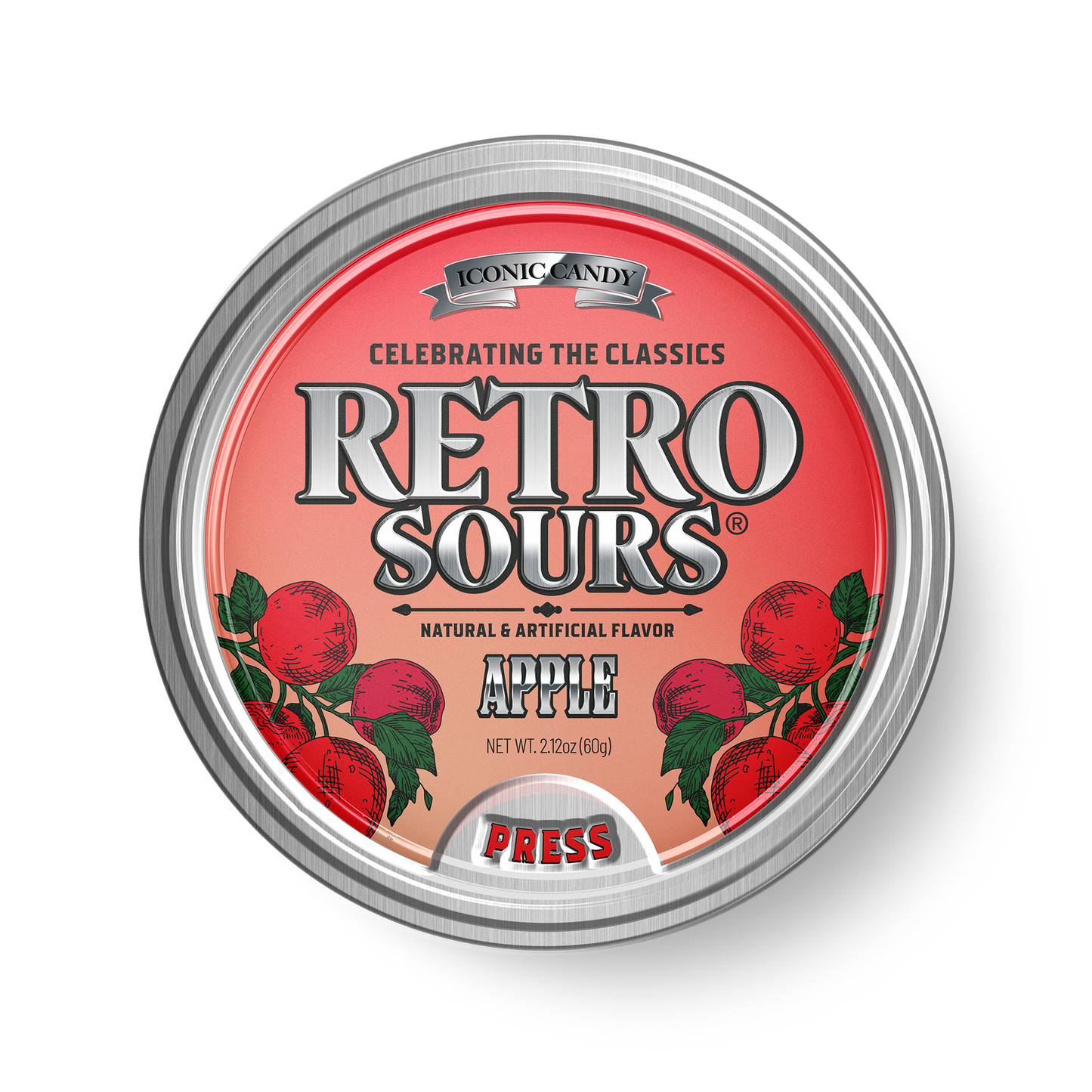 Retro Sours Red Apple (60g)
