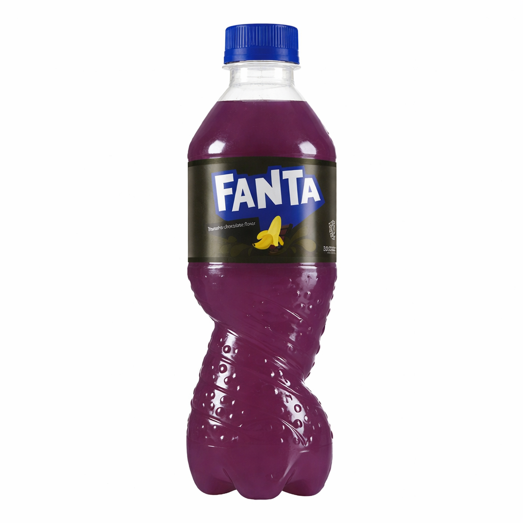 Fanta Banana Chocolate (500mL) (China)