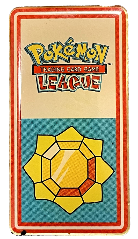 PCG: Pins, 1999 Pokemon League, Orange Badge (Vintage)