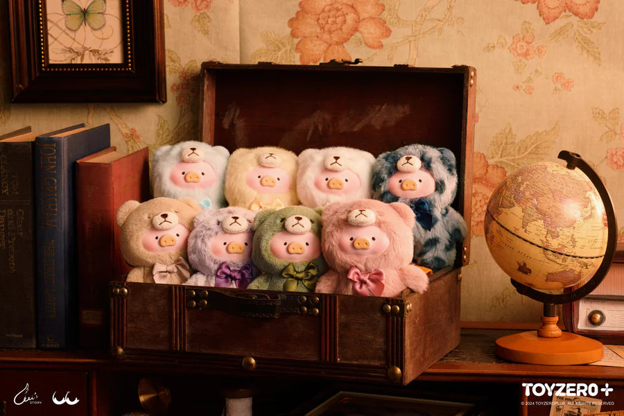 LuLu the Piggy - Vintage Teddy Shop Vinyl Face Blind Box (1 Blind Box)