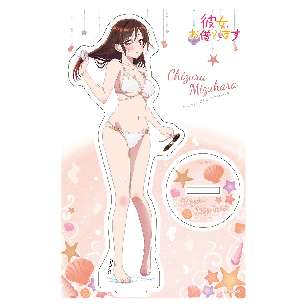Rent-A-Girlfriend Chizuru Mizuhara Swimsuit Acrylic Stand - Official Kadokawa