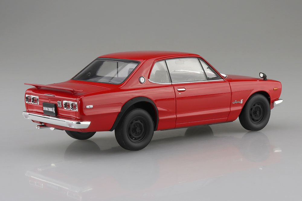 KPGC10 SKYLINE HT 2000GT-R 1970 Red Model Kit