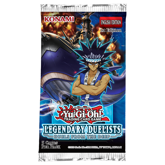 Yu-Gi-Oh TCG Legendary Duelists: Duels From the Deep Booster Pack (1 Booster Pack)
