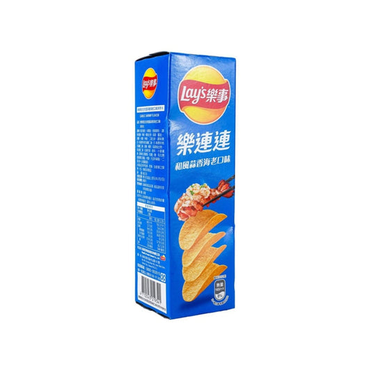 Lay's Stax Kartoffelchips Knoblauch-Garnelen-Geschmack (Taiwan)