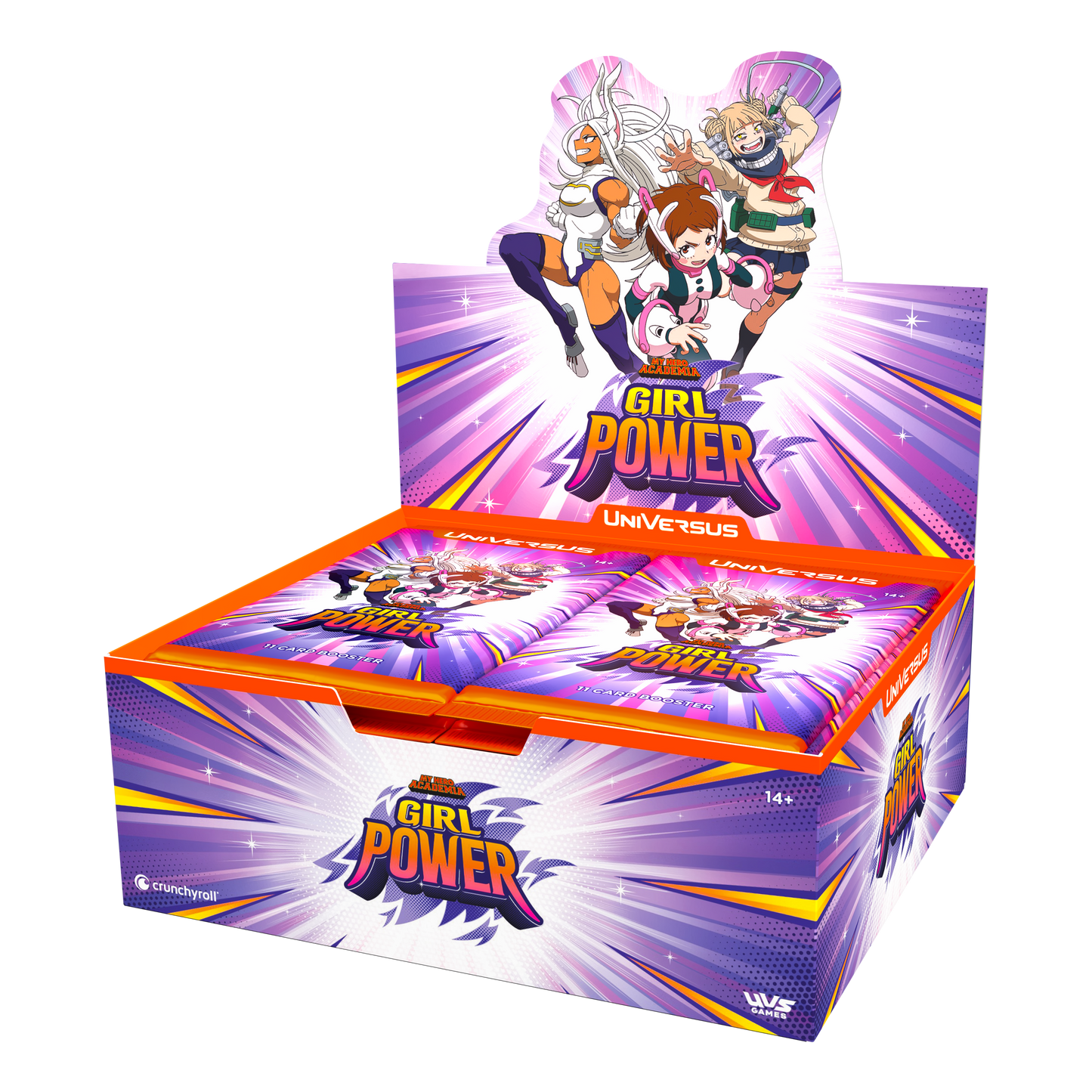 MY HERO ACADEMIA: Girl Power Booster Pack (1 Booster Pack)