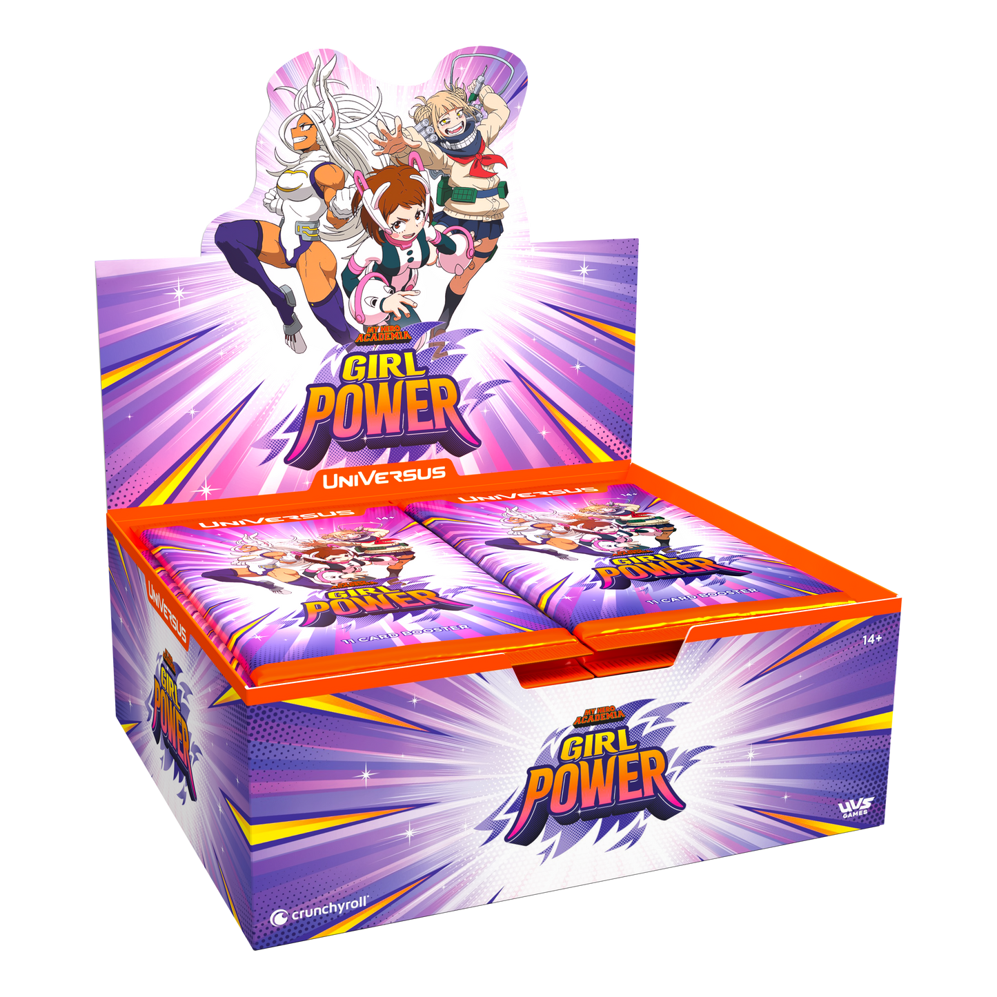 MY HERO ACADEMIA: Girl Power Booster Pack (1 Booster Pack)