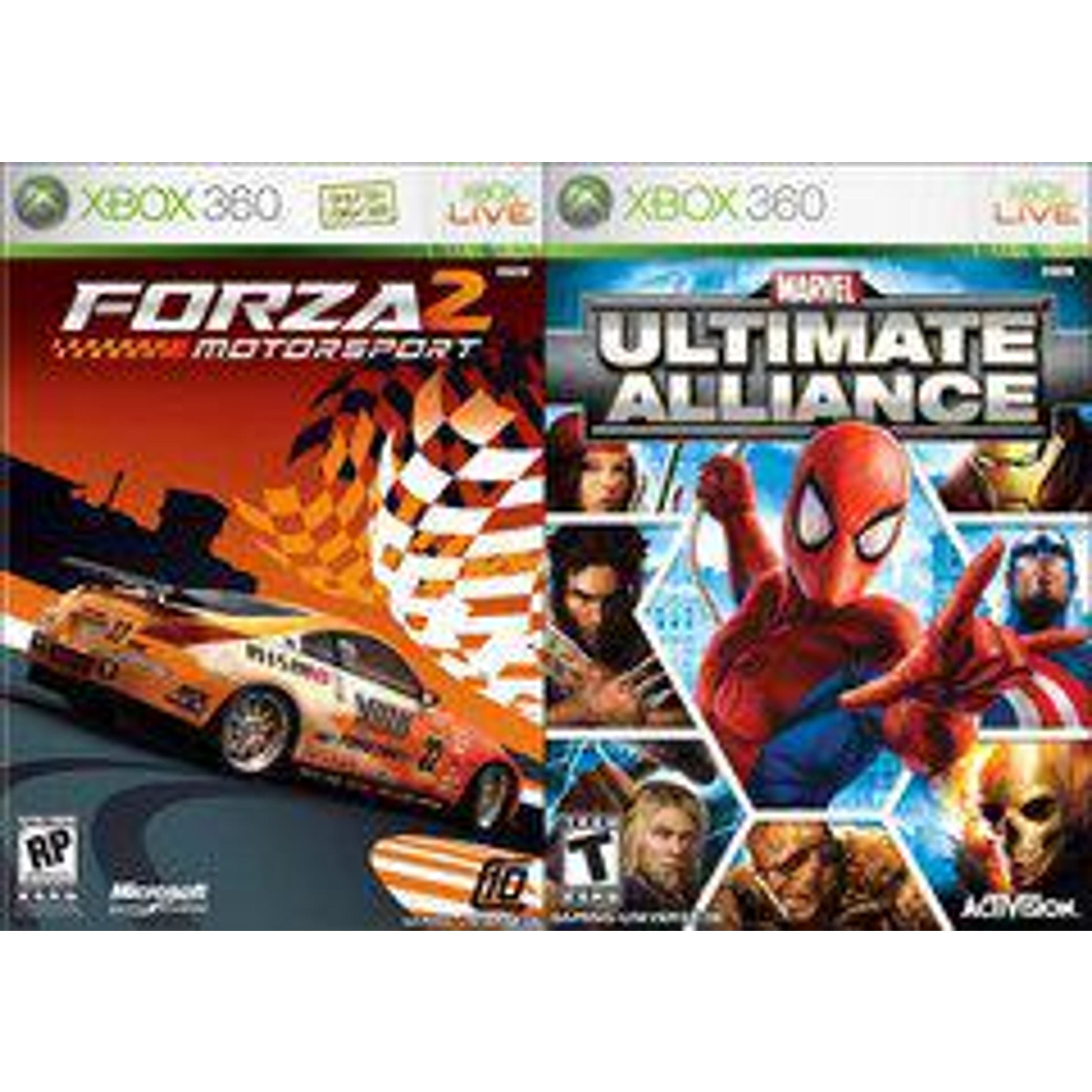 Marvel Ultimate Alliance & Forza 2 - Xbox 360 – Super Anime Store