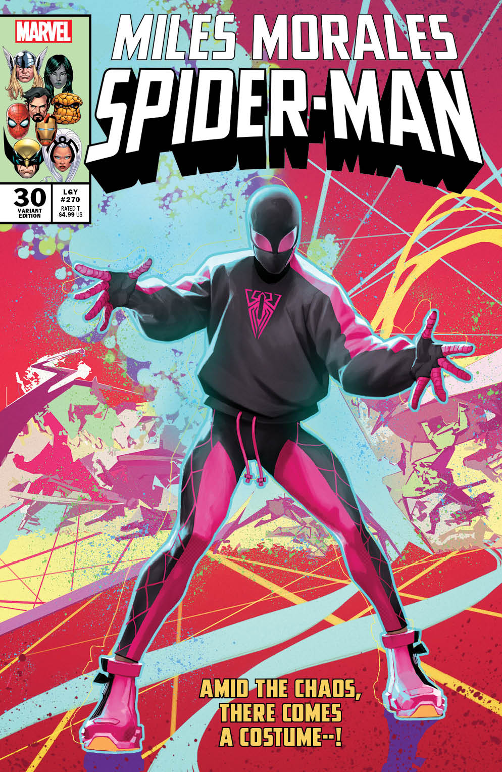 Miles Morales Spider-Man #30 Skan Srisuwan Variant (09/29/2021) Marvel
