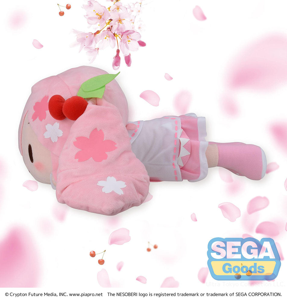 NESOBERI (Lay-Down) Hatsune Miku Series SP Plush Sakura Miku (1 Plush Wink Ver.)