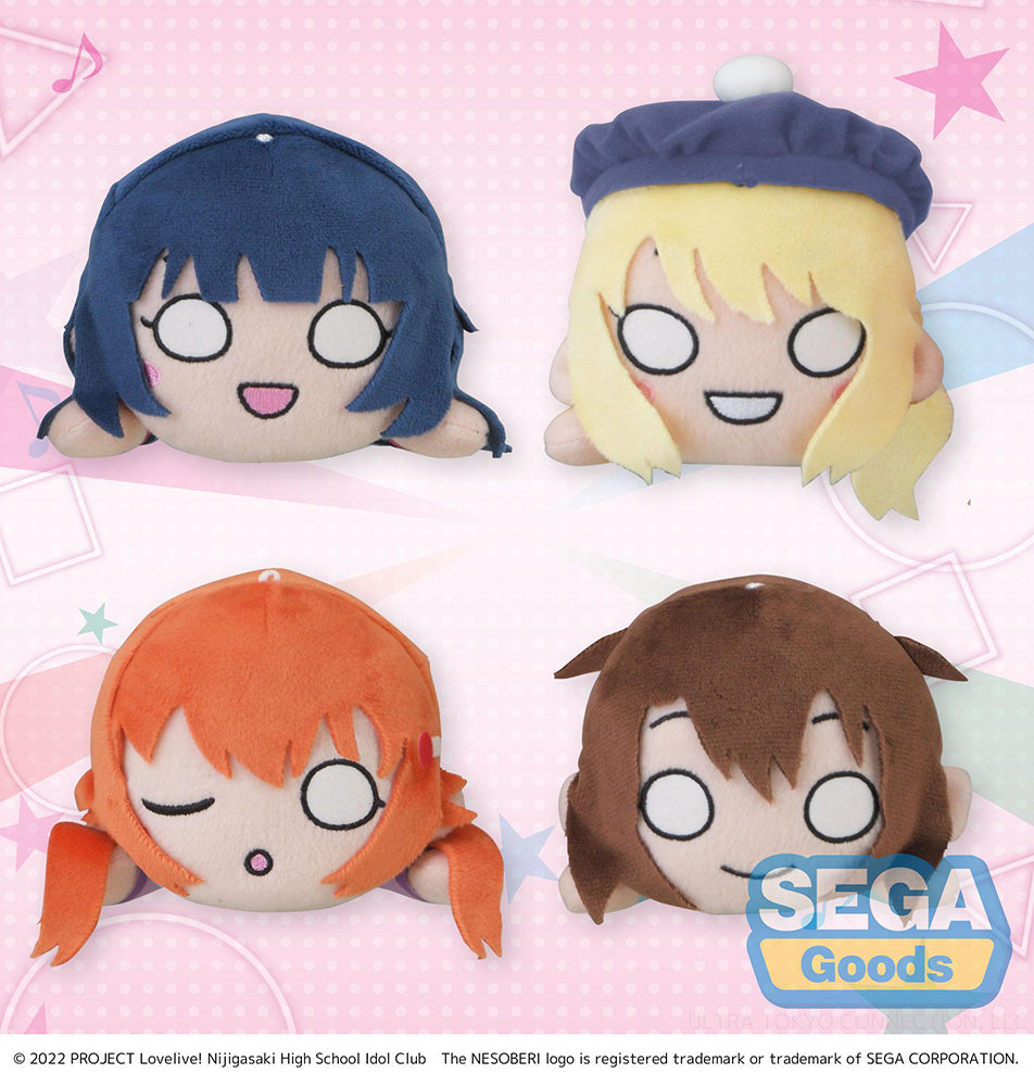 NESOBERI (Lay-Down) Nijigasaki High School Idol Club MP Plush Winter Practice Outfit Vol.2 (All 4)