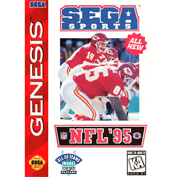 NFL '95 - Sega Genesis