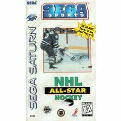 NHL All-Star Hockey - Sega Saturn (LOOSE)