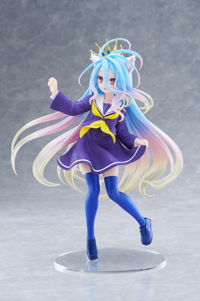 No Game No Life - Shiro Coreful Prize Figure (Cat Ear School Uniform Ver.)
