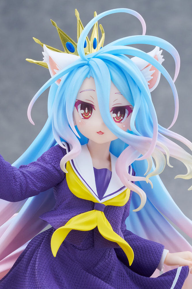 No Game No Life - Shiro Coreful Prize Figure (Cat Ear School Uniform Ver.)