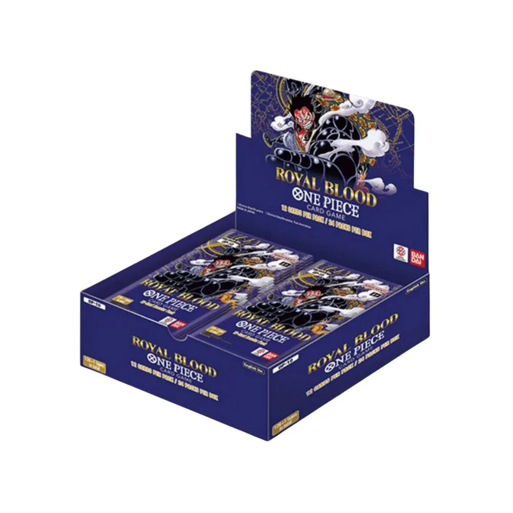 One Piece Trading Card Game: Royal Blood Booster Display Box OP-10 (24 Packs)