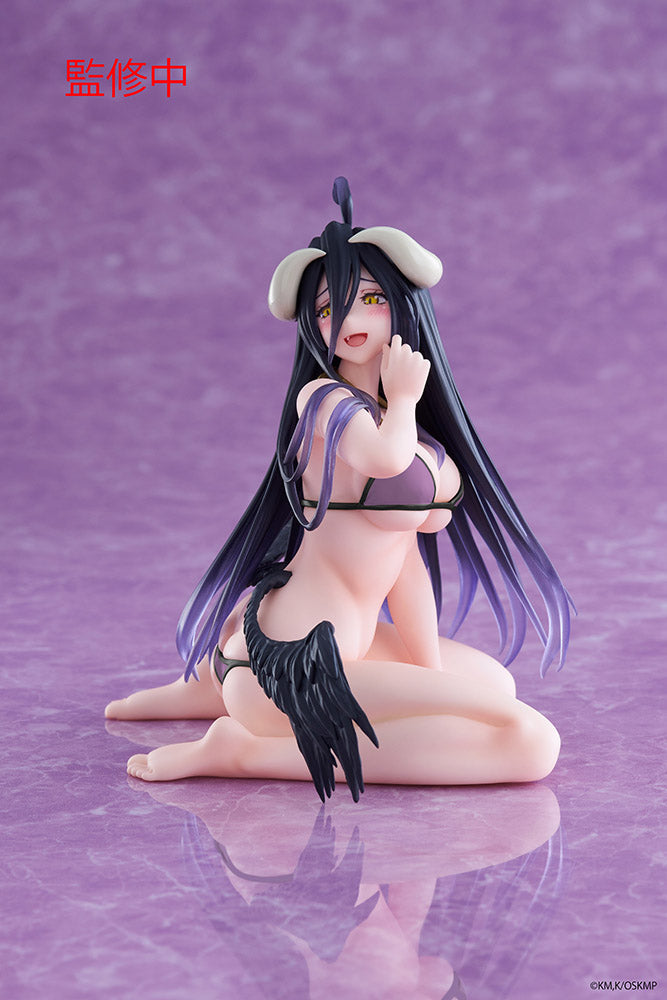 Overlord Desktop Cute Figure - Albedo (Swimsuit Ver.) Renewal Edition