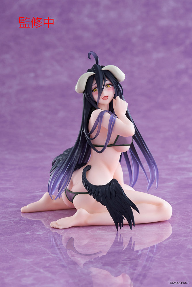 Overlord Desktop Cute Figure - Albedo (Swimsuit Ver.) Renewal Edition