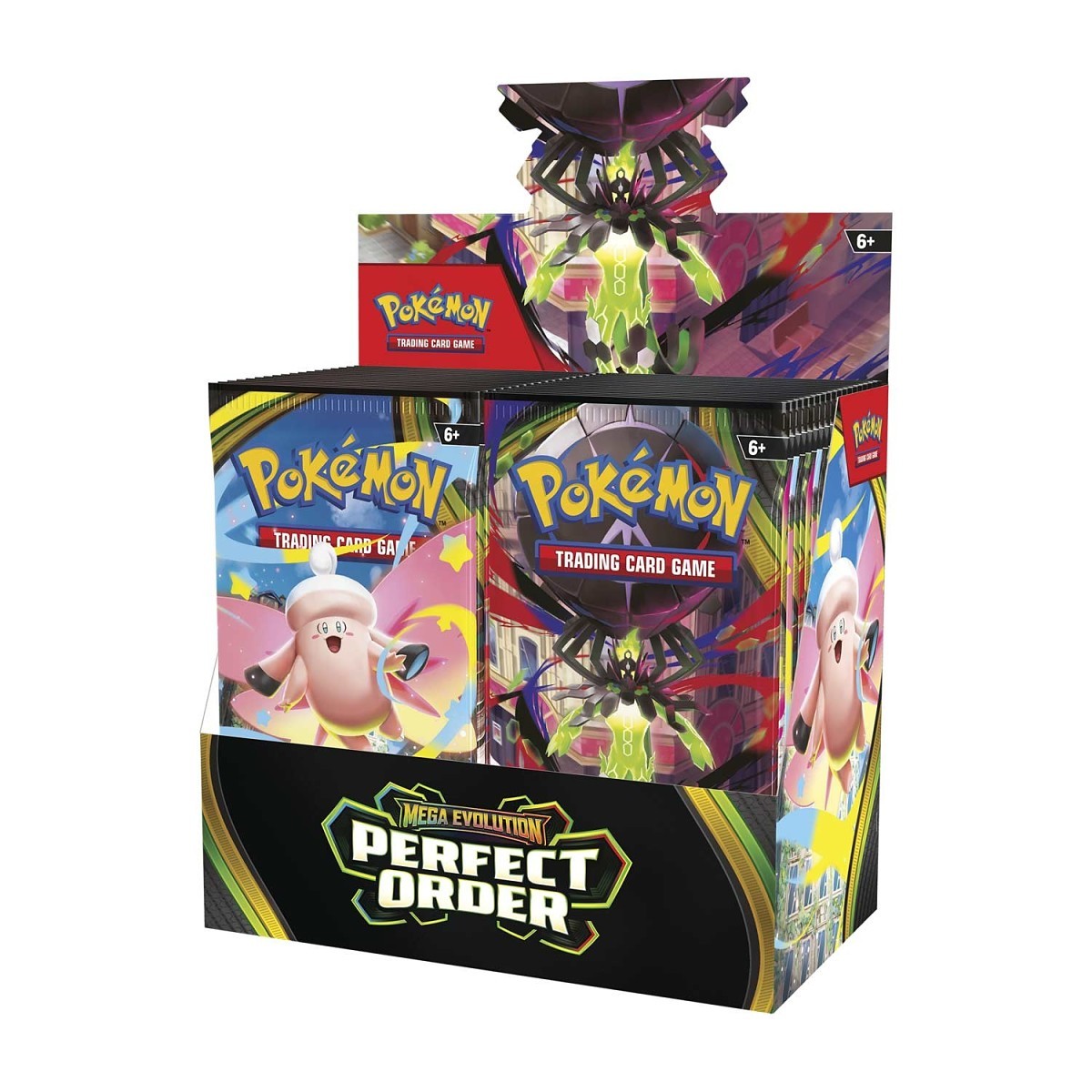 pokemon cards booster box 36 packs cheap Pokémon TCG: Mega Evolution-Perfect Order Booster Display Box (36 Pack –  Super Anime Store