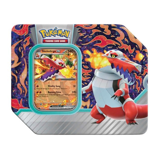 Pokémon TCG: Paldea Partners Tin Skeledirge ex