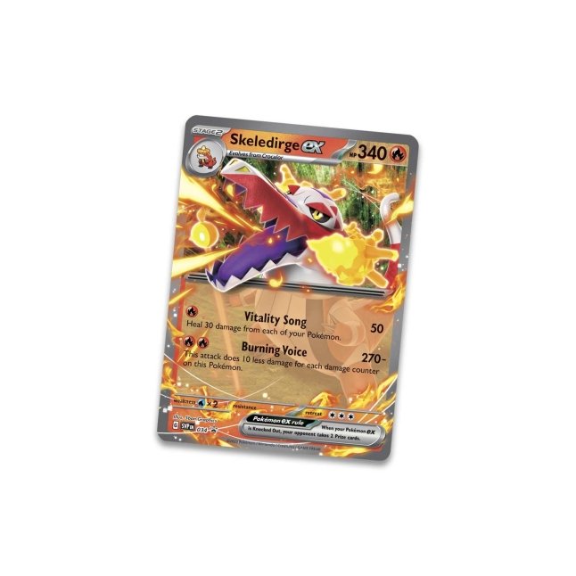 Pokémon TCG: Paldea Partners Tin Skeledirge ex