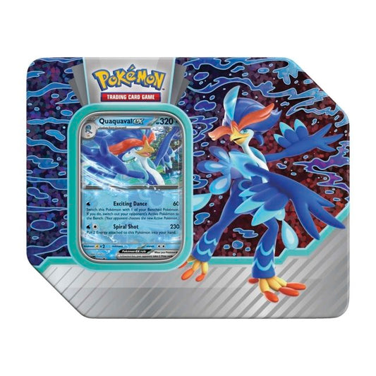 Pokémon TCG: Paldea Partners Tin Quaquaval ex