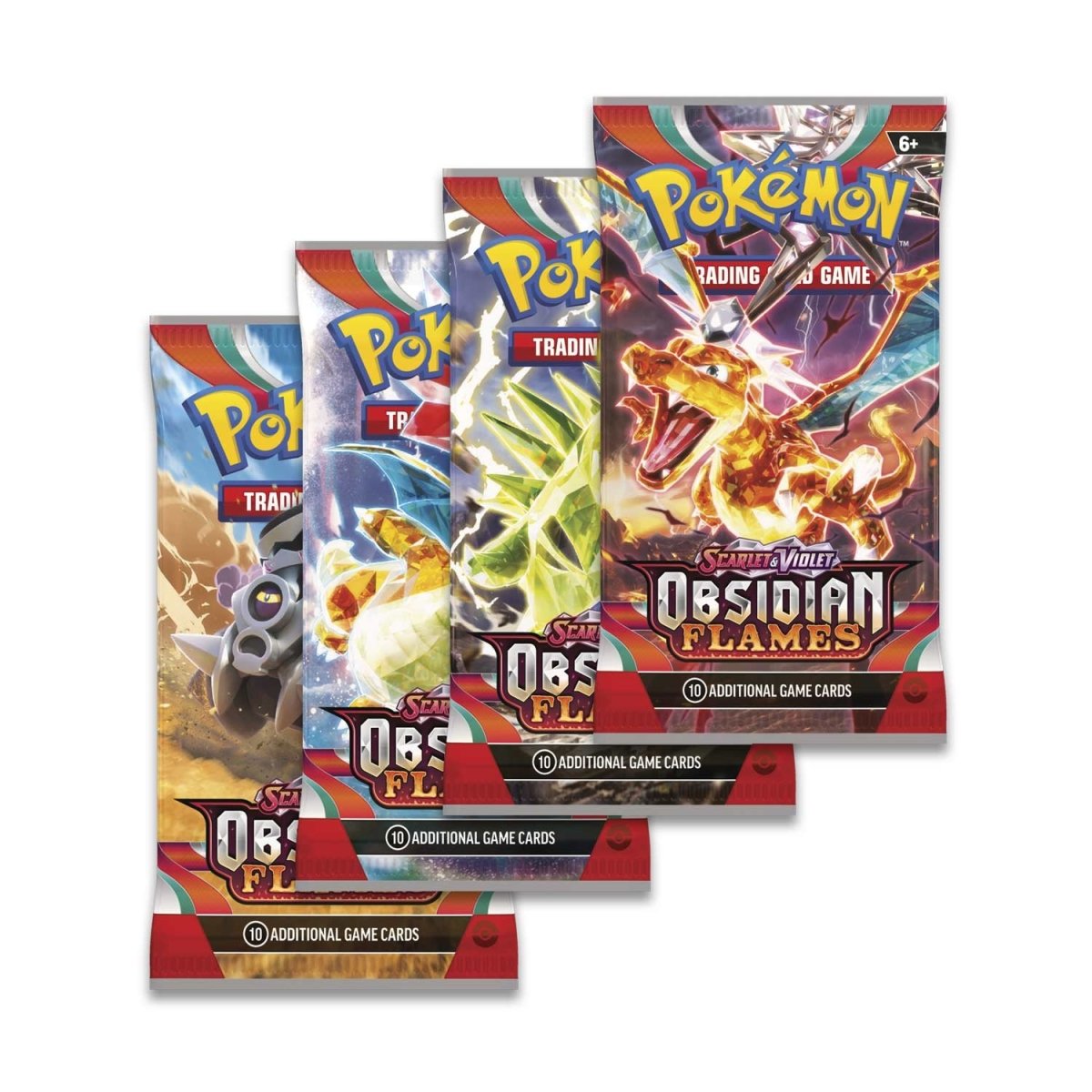 Pokémon-Sammelkartenspiel: Scarlet & Violet-Obsidian Flames Booster Pack (1 Pack)