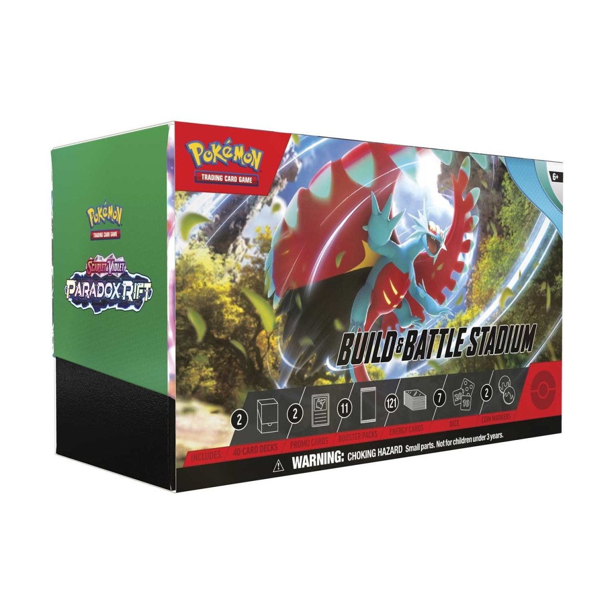 Pokémon TCG Scarlet & Violet Paradox Rift Build & Battle Stadium