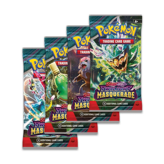 Pokémon TCG: Scarlet & Violet-Twilight Masquerade Booster Pack (1 Booster pack)