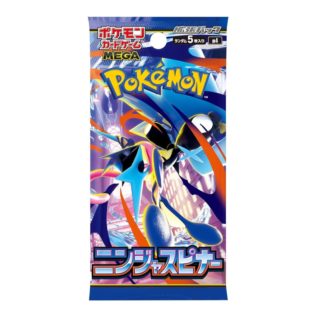 Pokémon Ninja Spinner M4 Booster Pack – Mega Series Japanese TCG