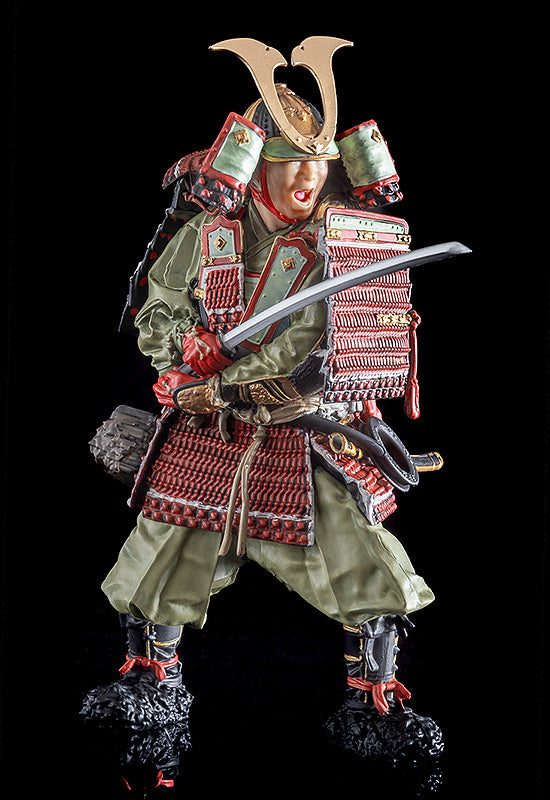 PLAMAX 1/12 Kamakura Period Armored Warrior Model Kit
